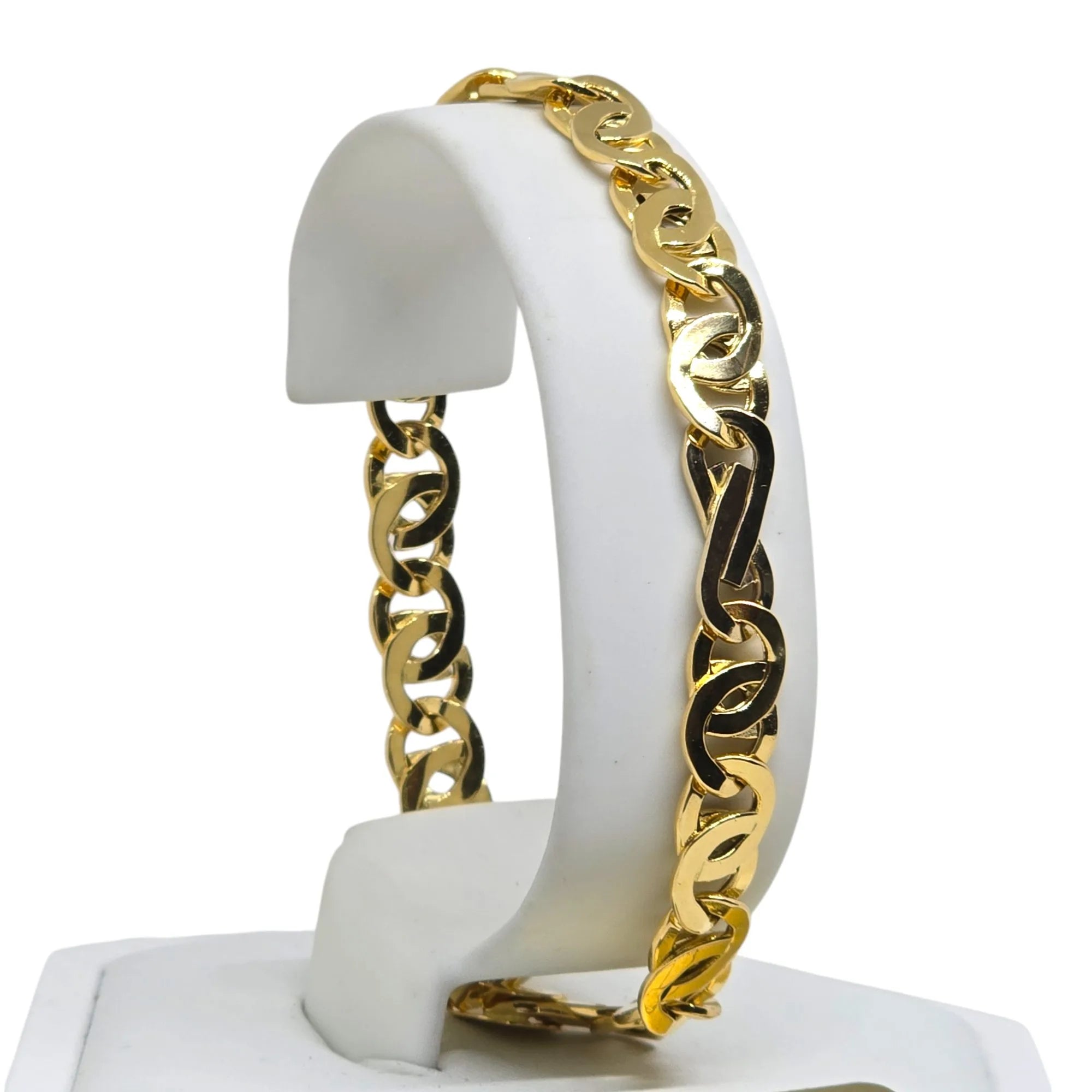 Bracciale da uomo in oro 18kt dal design raffinato