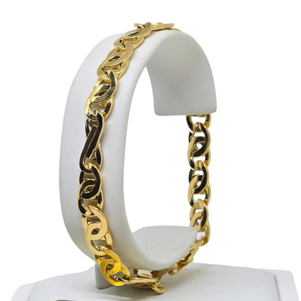 Bracciale da uomo in oro 18kt dal design raffinato