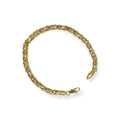 Bracciale da uomo stile moderno in oro giallo 750