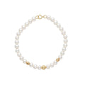 Perlenarmband Kioto Gelbgoldverschluss brpe9kt