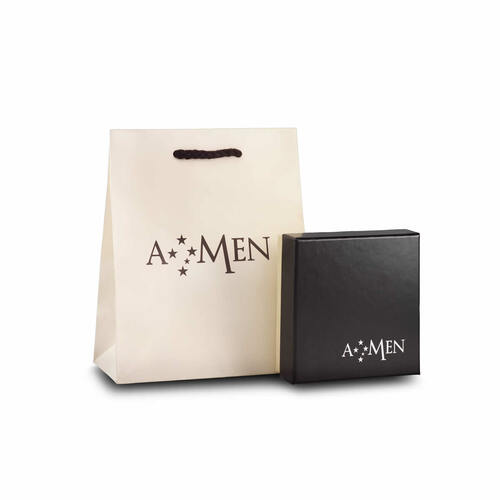 Damenarmband Amen, Rosévergoldetes Silber mit Herz