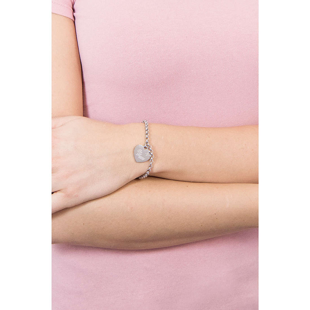 Bracciale donna Be happy gioielli Sagapò Be My Always sbm17