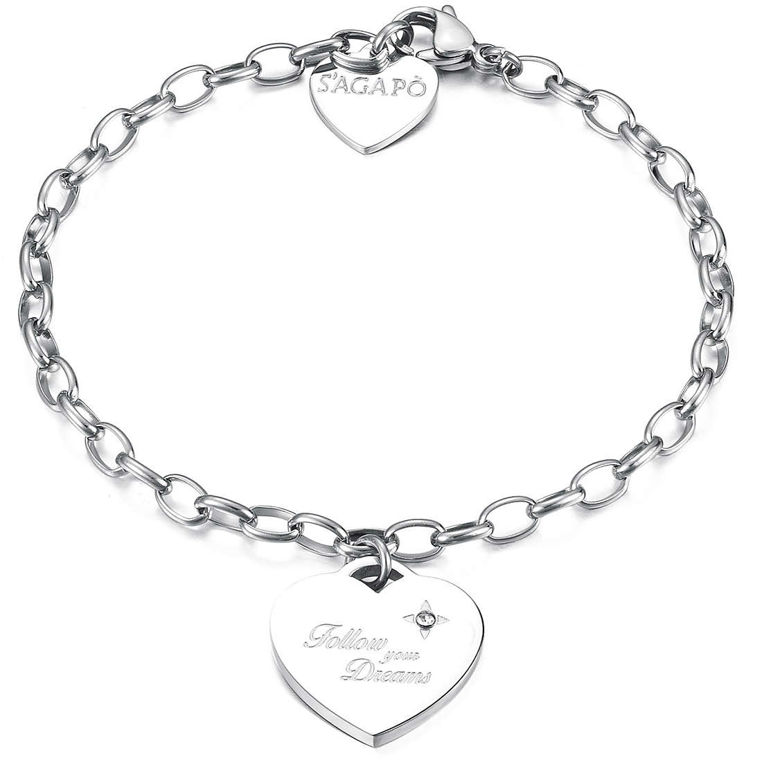 Bracciale donna Follow your dreams gioielli Sagapò Be My Always sbm14