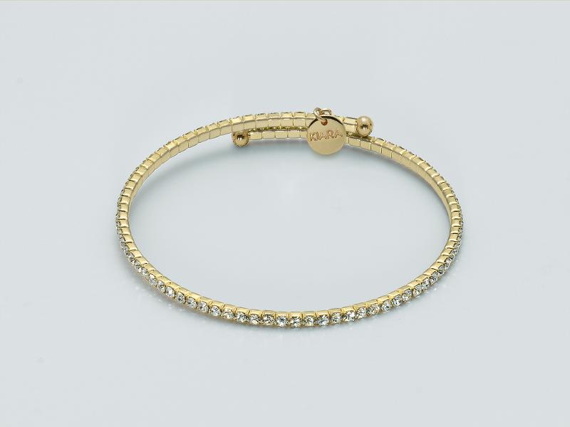 Armband Damen Kiara Basik Chic aus vergoldetem Messing KBRD1145G