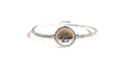 Bracciale donna Kiara lettera Z con zirconi bianchi KBRD1711B-Z