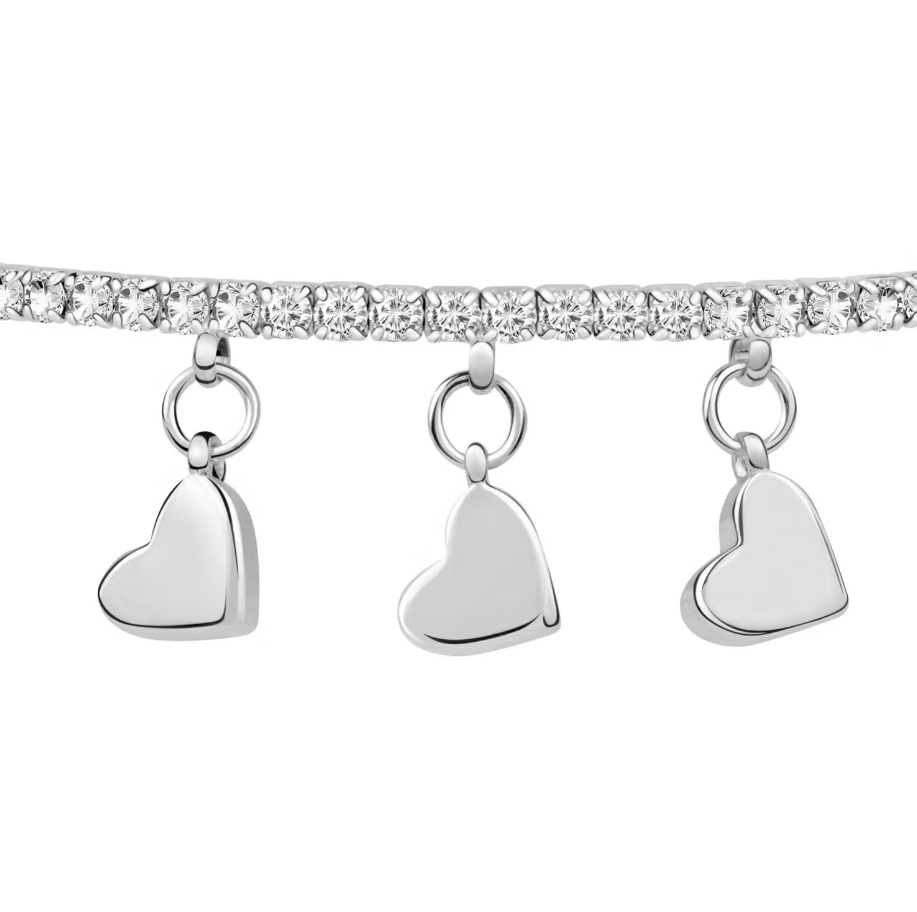 Damenarmband La Petite Story Lux Bangles LPS05AQC13 mit Herzanhängern