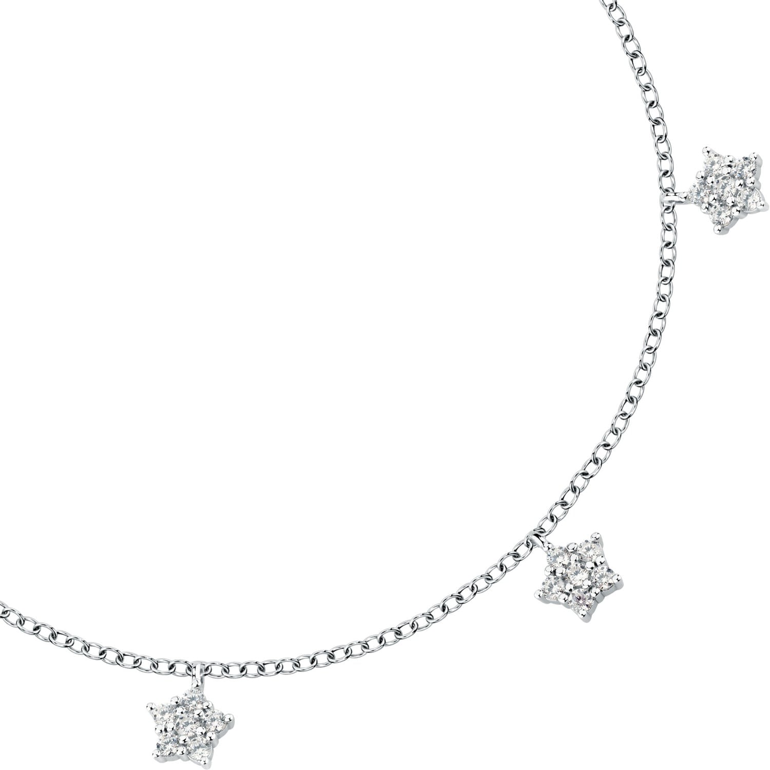 Bracciale donna La petite story in argento con stelle lps05awv07