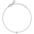 Bracciale donna Le petite story con cristallo bianco in argento lps05awv08