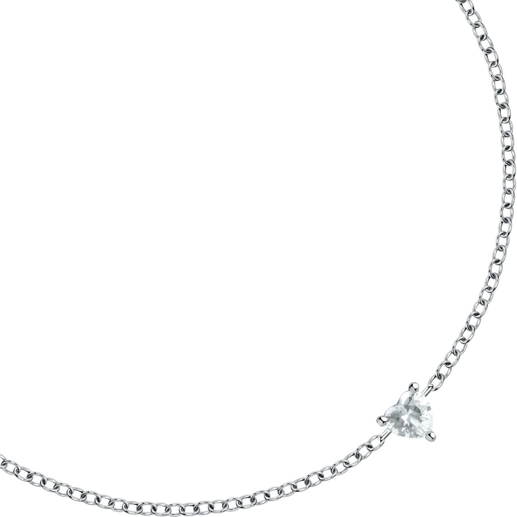 Bracciale donna Le petite story con cristallo bianco in argento lps05awv08