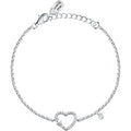 Bracciale donna Le petite story in argento con cuore lps05awv21