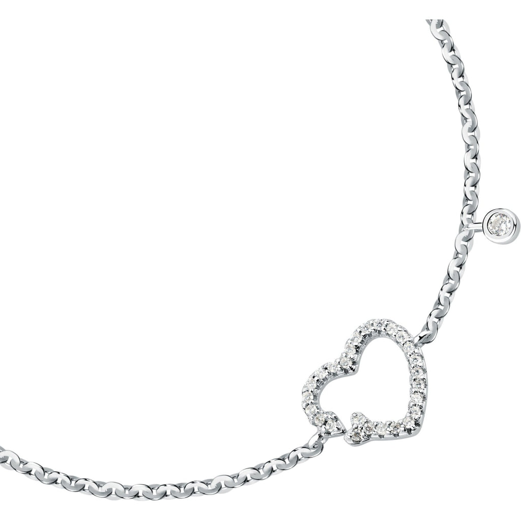 Bracciale donna Le petite story in argento con cuore lps05awv21