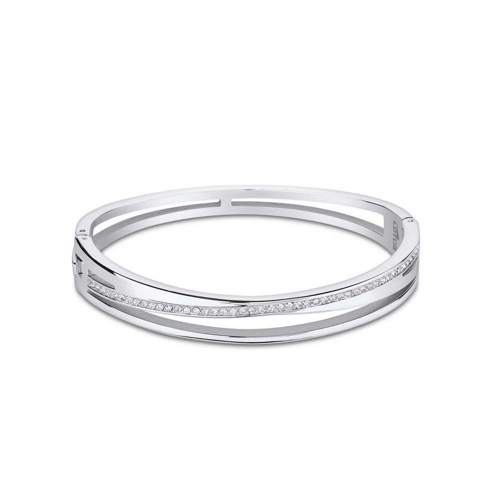 Bracciale donna Lotus style acciaio rigido ls2113-2/1