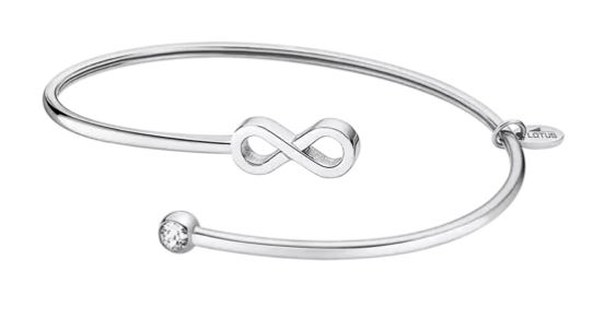 Bracciale donna Lotus style infinito acciaio ls2169-2/6