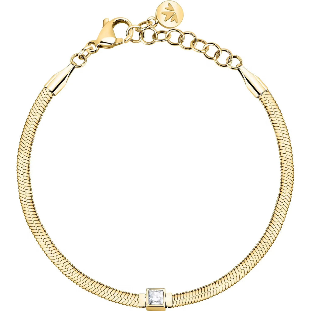 Bracciale donna Morellato maglia snake dorato SAVY36