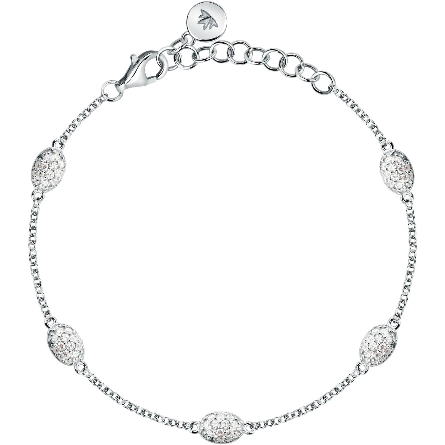 Bracciale donna Morellato pavè con zirconi SAZB07