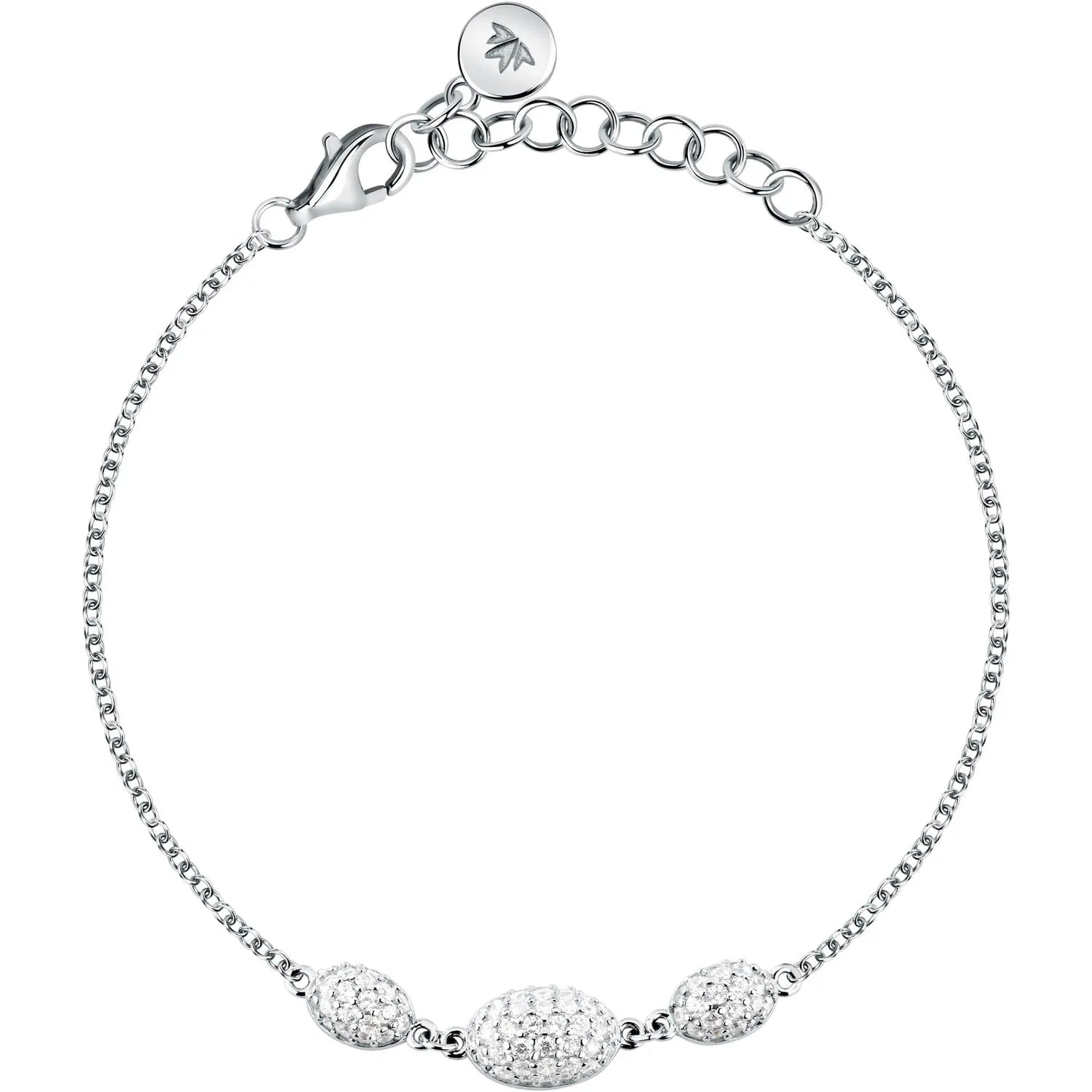 Bracciale donna Morellato pavè con zirconi SAZB11