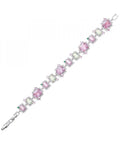 Ottaviani Damenarmband Kristalle Herzschliff 501277b