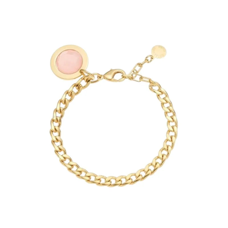 Bracciale donna Ottaviani dorato con quarzo