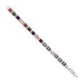Bracciale donna Ottaviani rodiato con zirconi 500904b