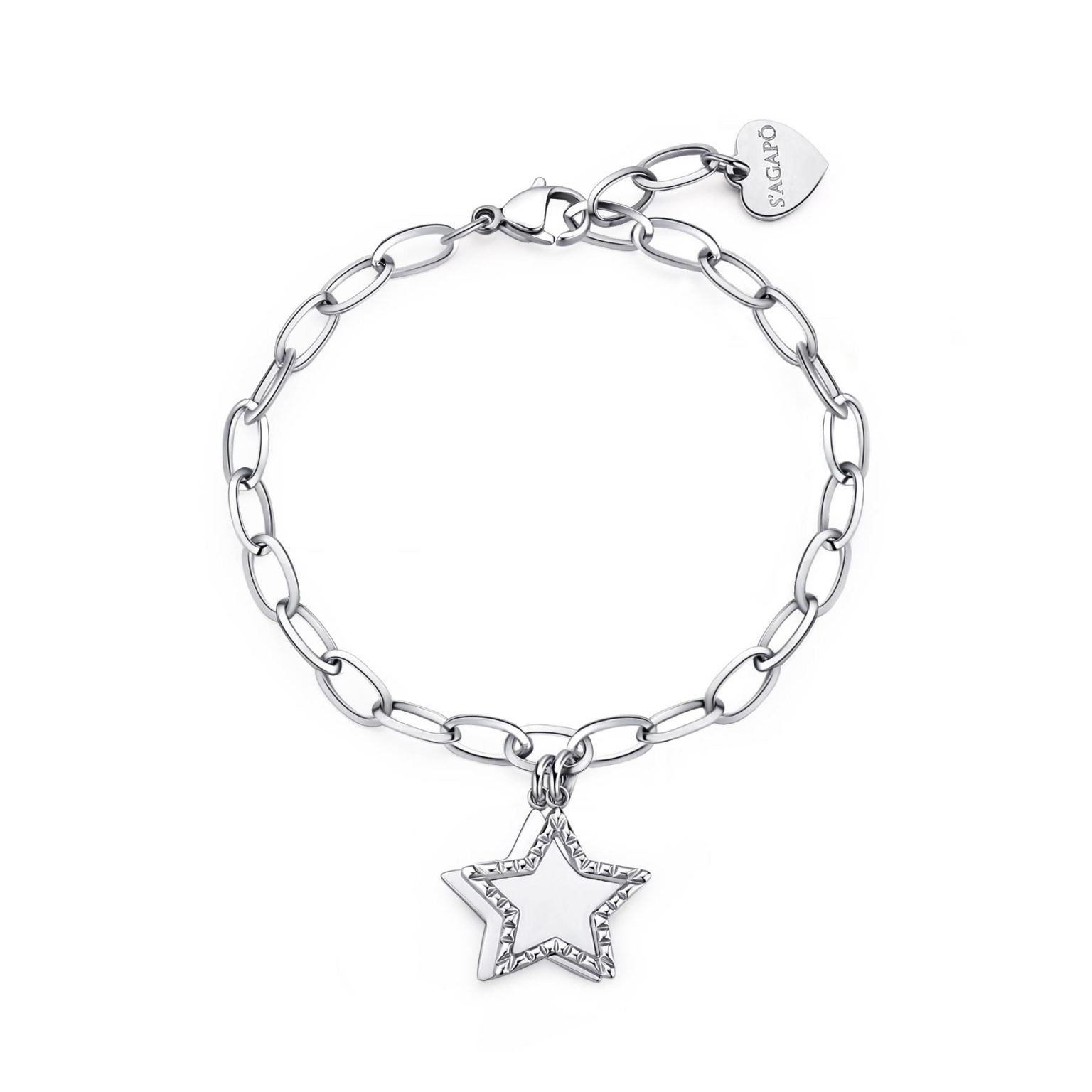 Sagapò Damenarmband mit Stern ssg17