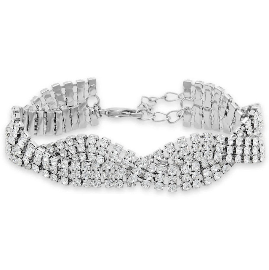 Bracciale donna Stroili Romantic shine In metallo e cristalli 1683803