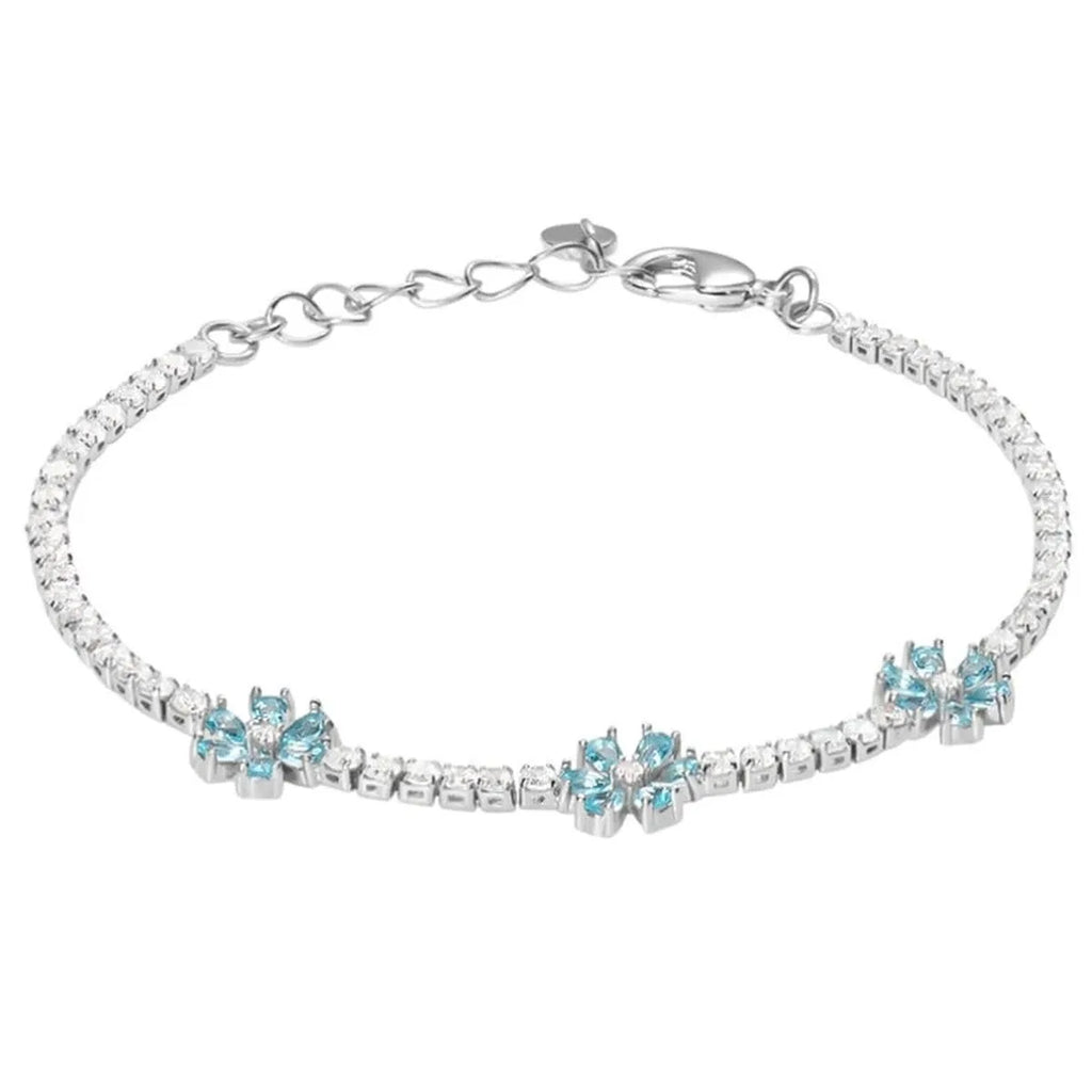 Bracciale donna Stroili con fiori azzurri 1691847