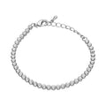 Bracciale donna Stroili in metallo rodiato e cristalli 1663926