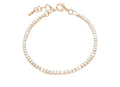 Bracciale donna Stroili in metallo rosato e cristalli 1651057