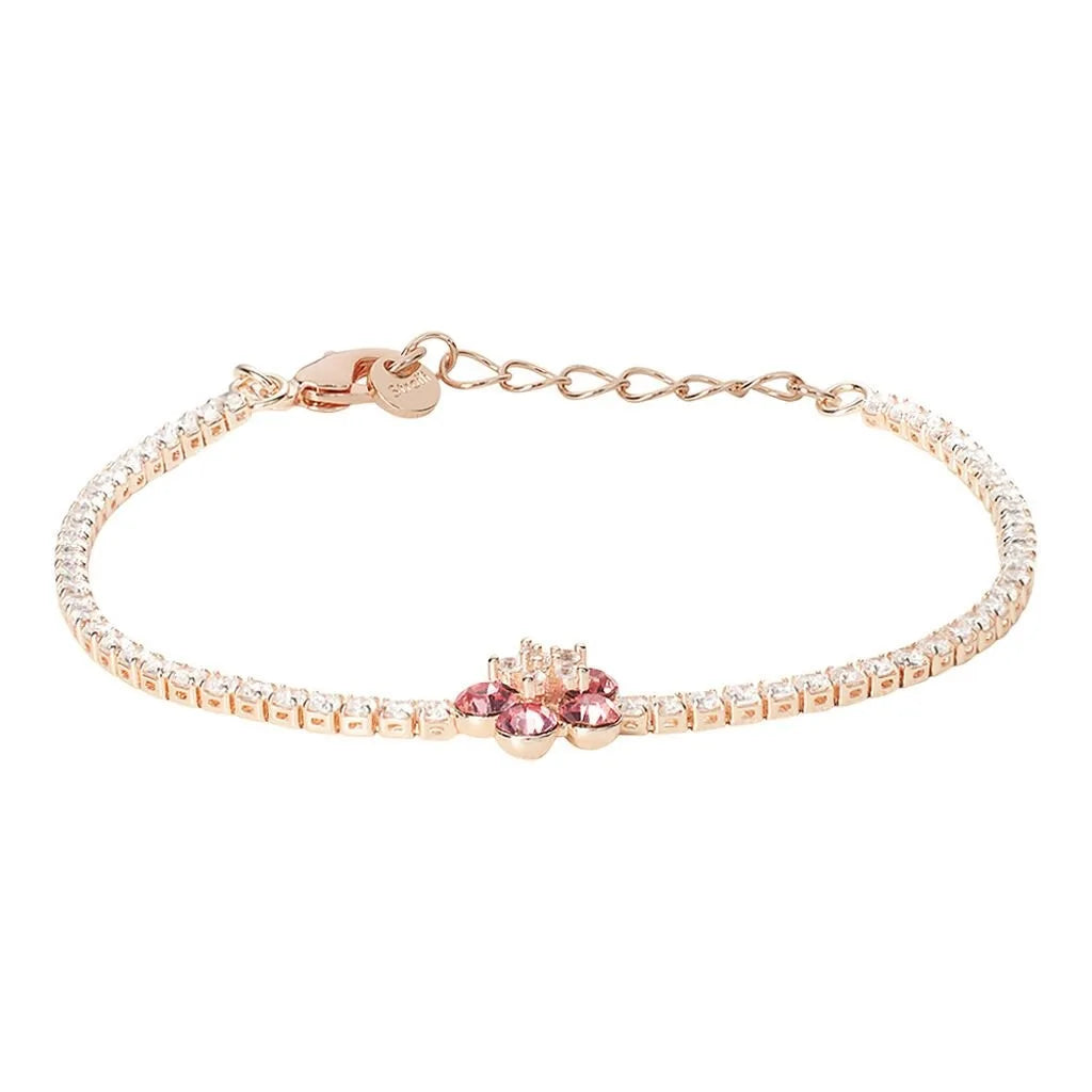 Bracciale donna Stroili in ottone rosa con cristallo 1691848
