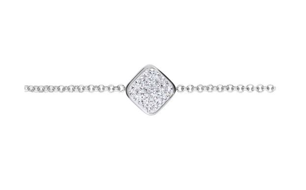 Bracciale donna Stroili lady phantasya acciaio e cristalli 1671112