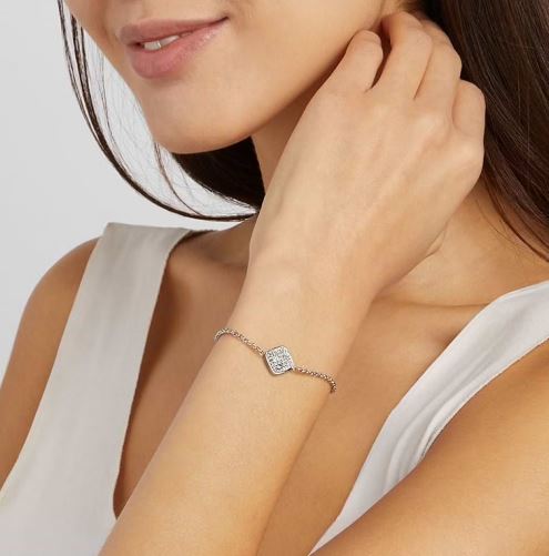 Bracciale donna Stroili lady phantasya acciaio e cristalli 1671112