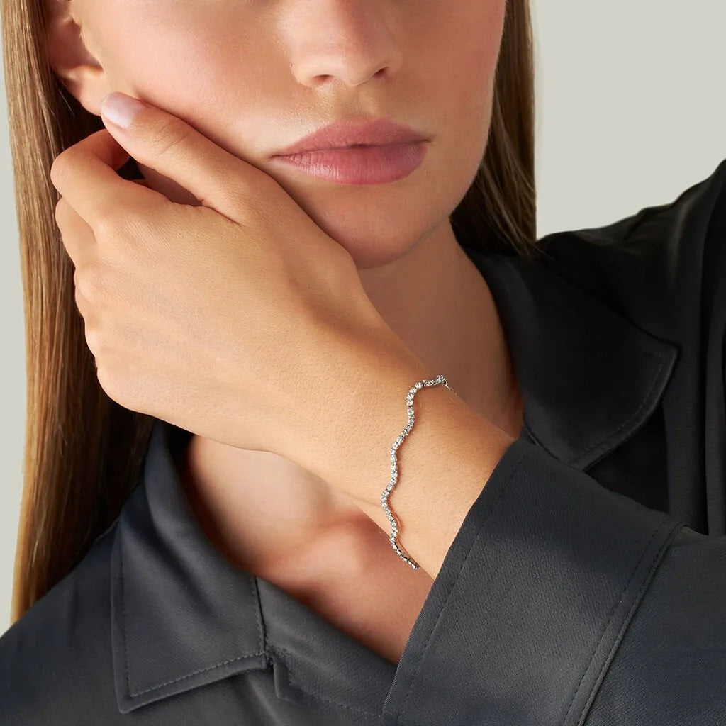 Bracciale donna Stroili romantic shine Ottone Cristallo 1689001