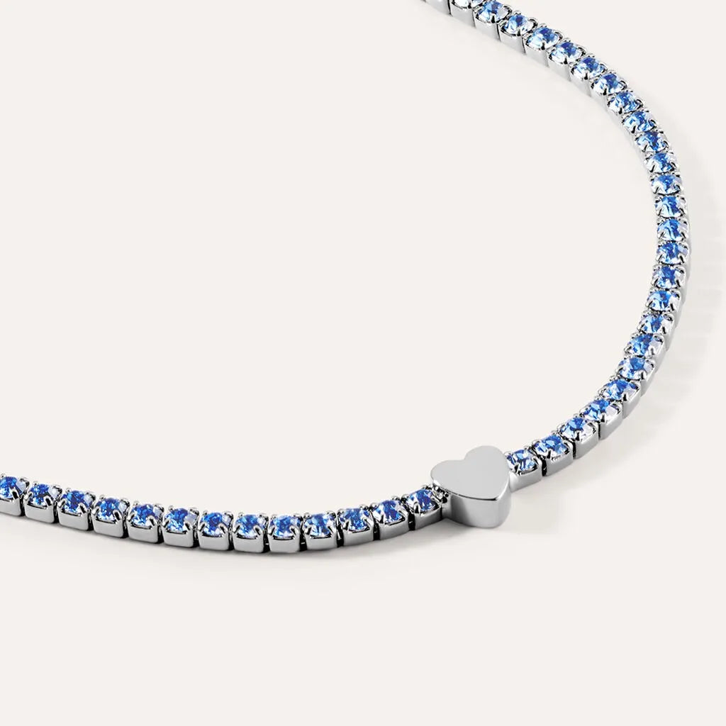 Bracciale donna Stroili tennis pietre blu 1685832