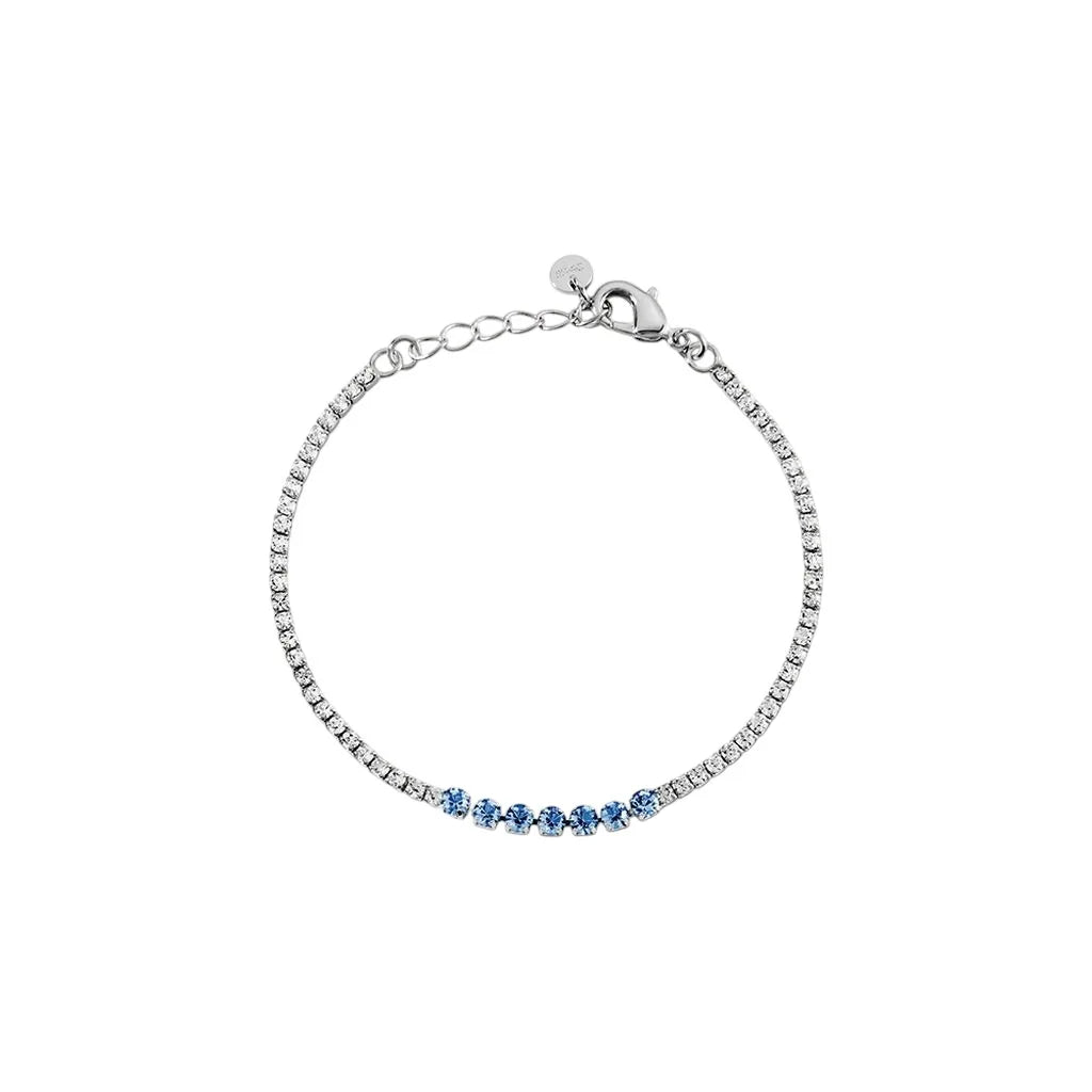 Bracciale donna Stroili tennis pietre blu 1685834