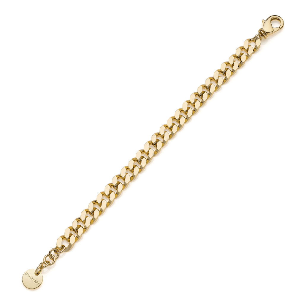 Damenarmband Unoaerre Gourmette vergoldet 2244