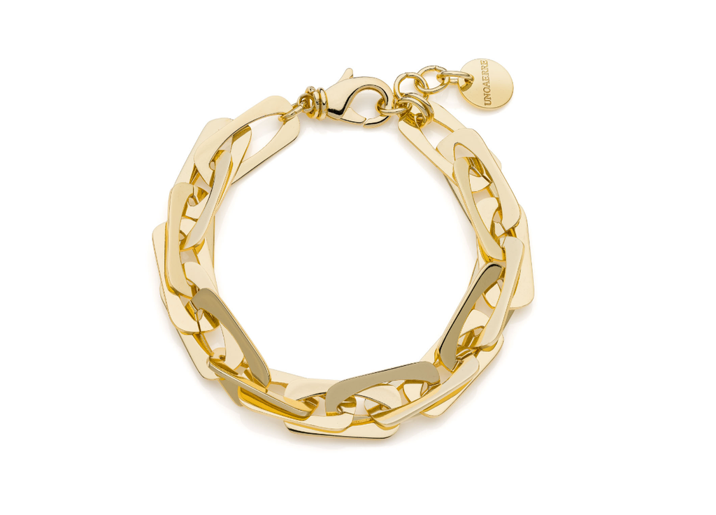 Bracciale donna Unoaerre catena quadra concatenata 2345