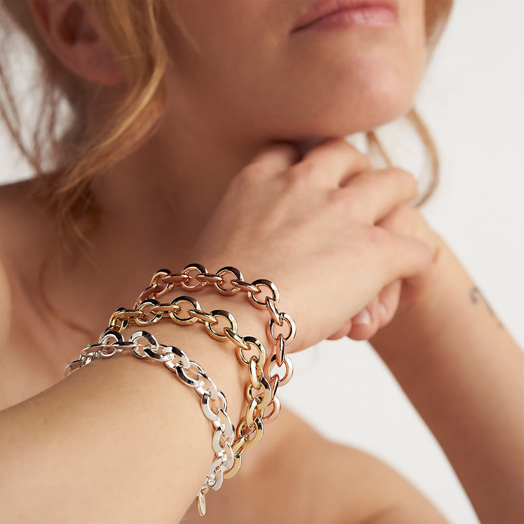 Bracciale donna Unoaerre catena rolò 2225