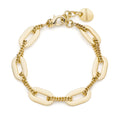 Bracciale donna Unoaerre fantasia con maglie ovali 2374