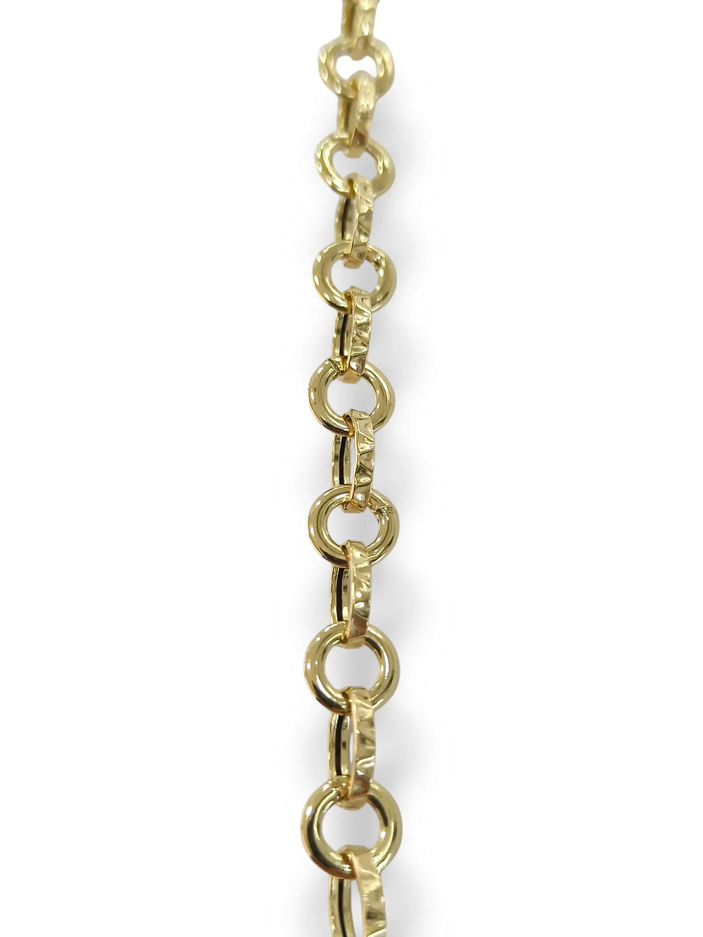 Bracciale donna a catena classico in oro giallo 9 kt Igold