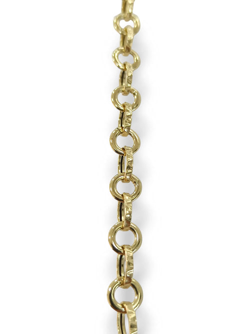 Damen-Klassiker-Kettenarmband aus 9-karätigem Gelbgold von Igold