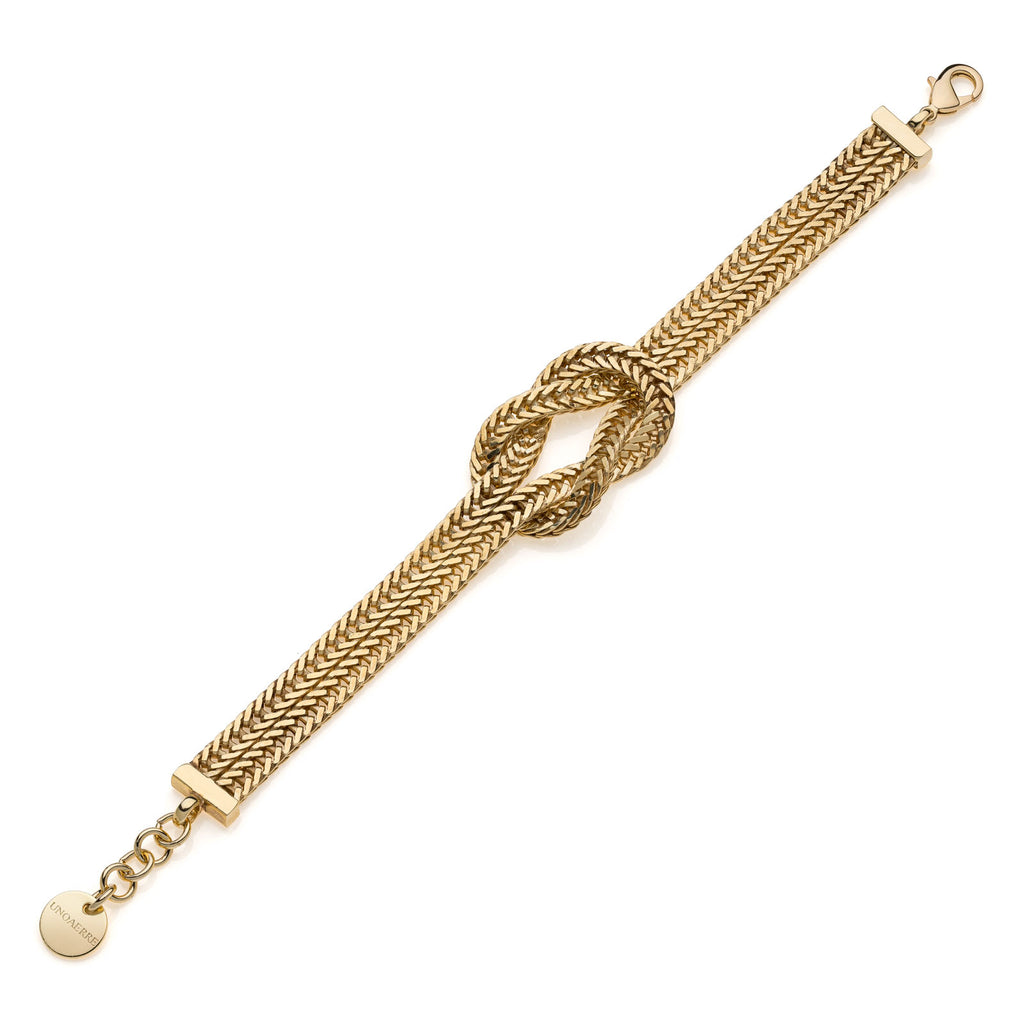 Bracciale donna coda di volpe e nodo Unoaerre 2218
