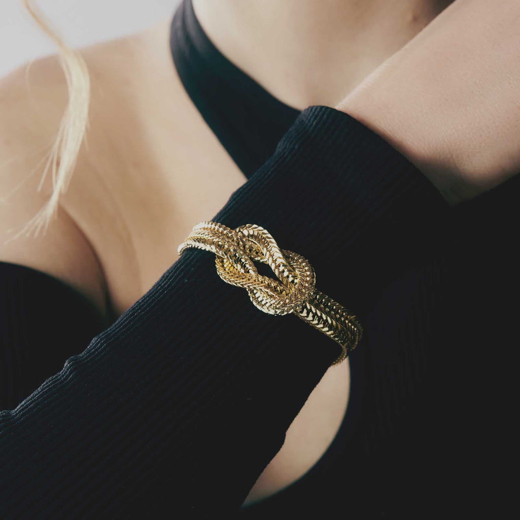 Bracciale donna coda di volpe e nodo Unoaerre 2218