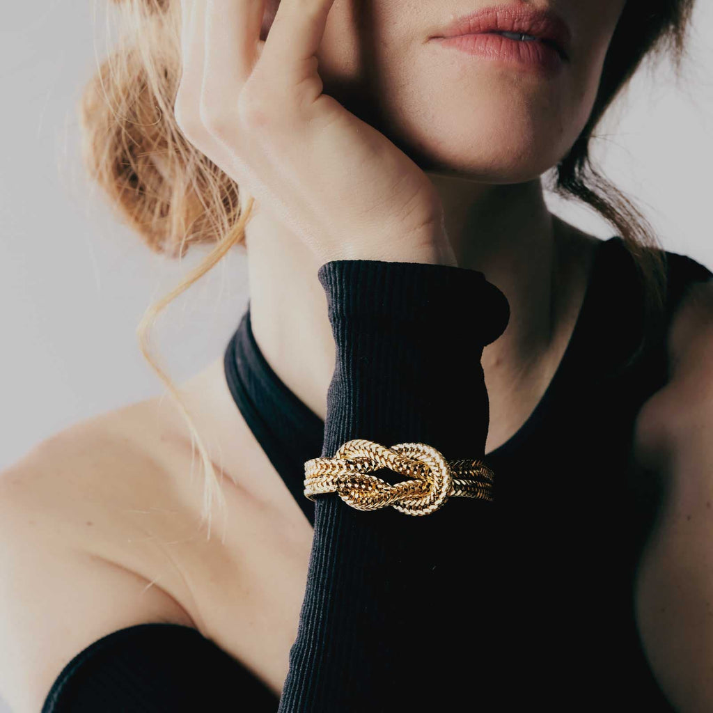 Bracciale donna coda di volpe e nodo Unoaerre 2218