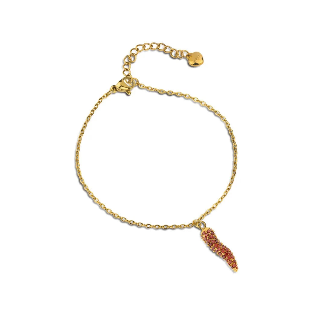 Bracciale donna cornetto in acciaio Ops OPSBR-992