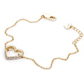 Bracciale donna gioielli 4US Cesare Paciotti con pendente cuore dorato 4ubr5381w