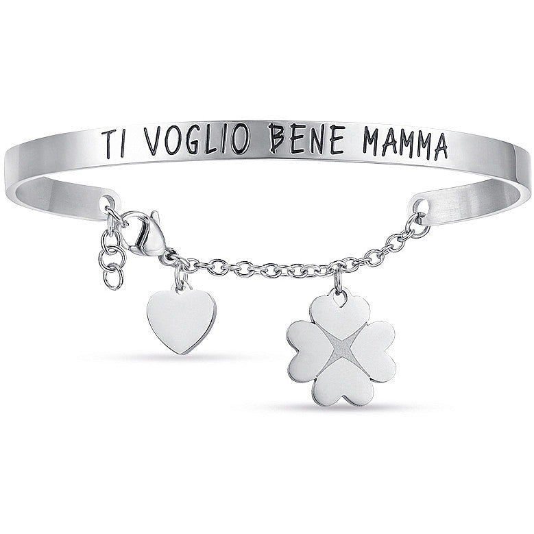 Bracciale donna gioielli Luca Barra mamma bk2031