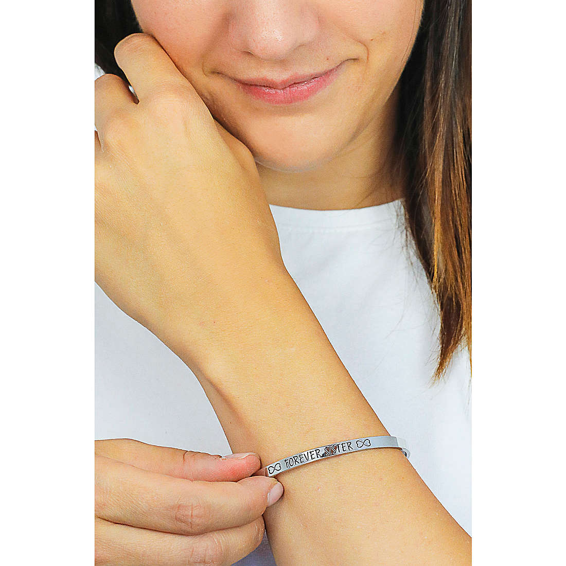 Bracciale donna gioielli Luca Barra sister bk2102