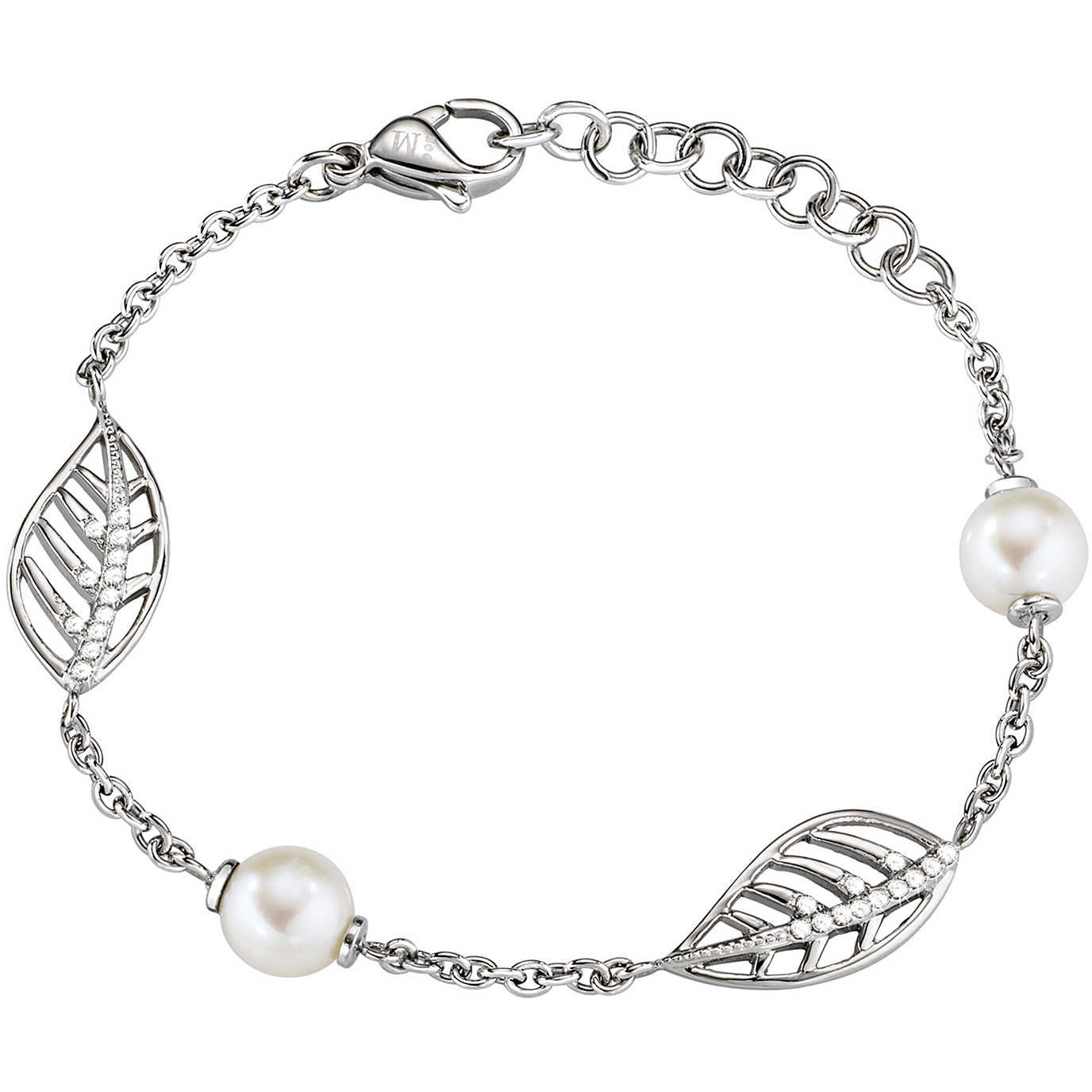 Bracciale donna gioielli Morellato foglia SAKH18