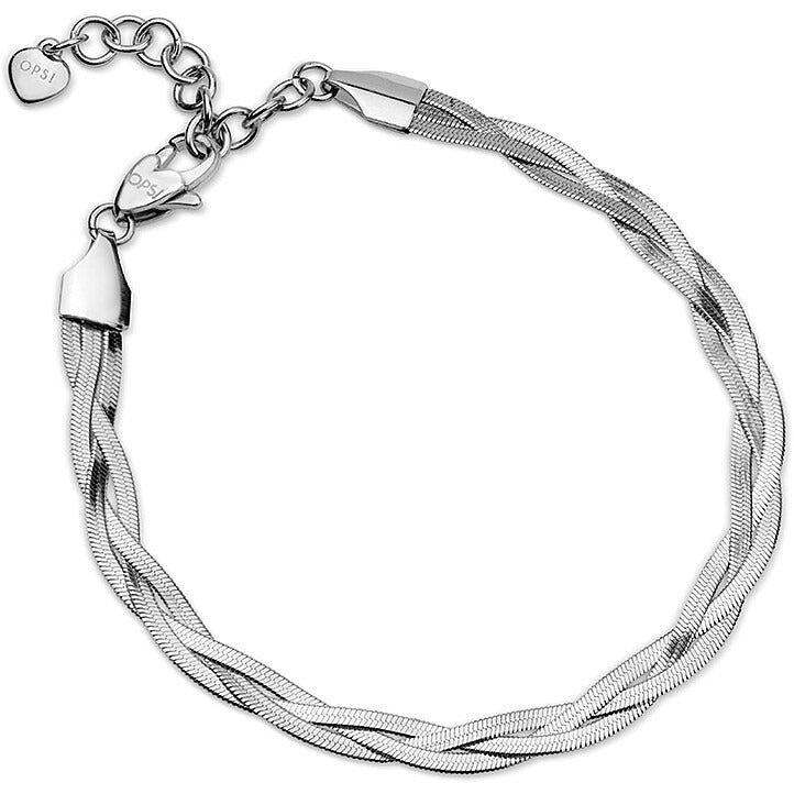 Bracciale donna gioielli Ops Objects Silky Twist opsbr-856 modello snake