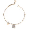 Bracciale donna gioielli Ops Objects glitter fancy quadrifoglio OPSBR-373